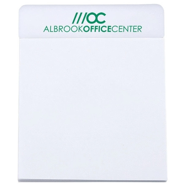 3" x 3 1/2" white note pad with 50 self-adhesive sheets... from ASI 43051 CPS / Keystone CPS CPS/Keystone
