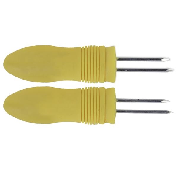 Yellow corn holders.... from ASI 50052 ZZ DROPPED -Diversified Quality Kitchenware By Ball Pro