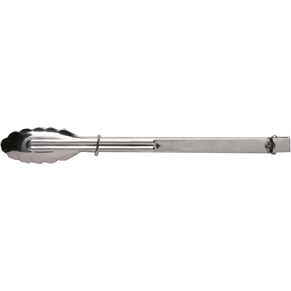 12" tongs made of stainless steel material that feature a locking... from ASI 38120 Ball Pro / Diversified Quality Kitchenware