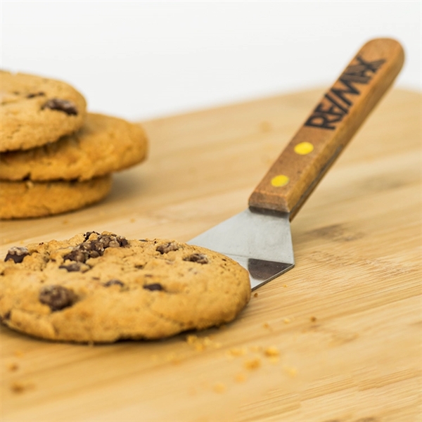 8" spatula with solid wood handle and a 3 1/4" x... from ASI 38120 Ball Pro / Diversified Quality Kitchenware