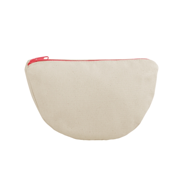 8.5" x 5.5" x 3.5" wedge-shaped natural, colored or denim canvas... from ASI 74710 Numo