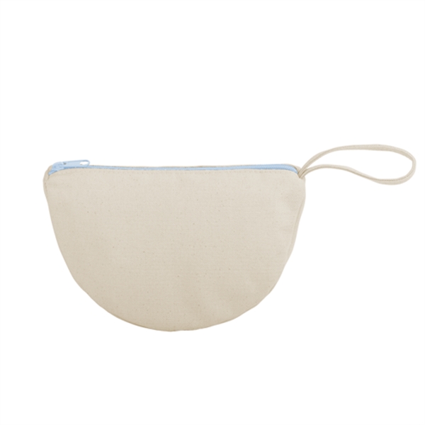 8.5" x 5.5" x 3.5" wedge-shaped natural, colored or denim canvas... from ASI 74710 Numo