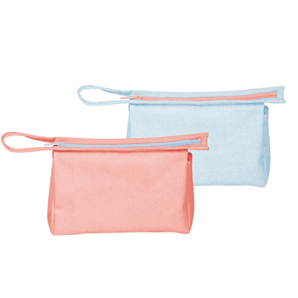 8" x 5.5" x 3" travel pouch with zippered closure, zipper... from ASI 74710 Numo