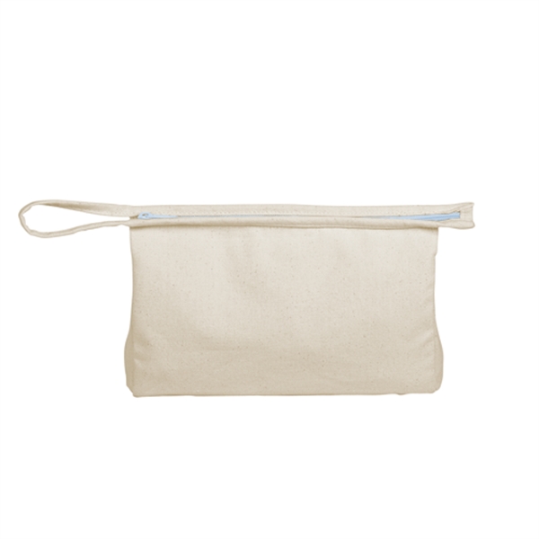 10" x 6" x 4" natural, colored, or denim canvas pouch... from ASI 74710 Numo