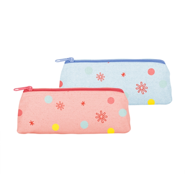 8.75" x 2.5" x 2" natural, colored or denim canvas travel... from ASI 74710 Numo