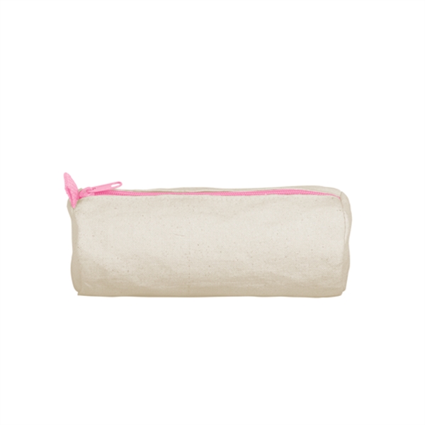 7.5" x 3" x 3" natural colored or denim cylindrical canvas... from ASI 74710 Numo