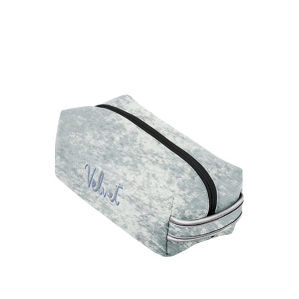 9.5" x 5.5" x 3.75 velvet neoprene toiletries bag inspired by... from ASI 74710 Numo