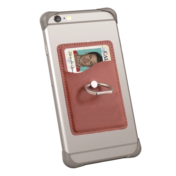 Sleek leatherette phone holder.... from ASI 46755 Cosmo Promos