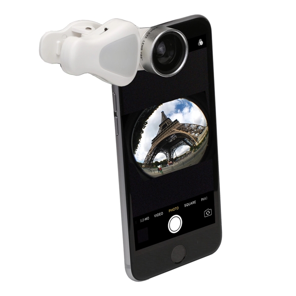 Cell Phone Clip-On Lens w/LED Light... from ASI 46755 Cosmo Promos