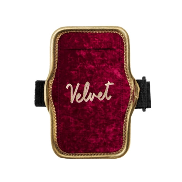 Velvet neoprene jogstrap smartphone/iPod holder with adjustable elastic armband.... from ASI 74710 Numo / NUMO