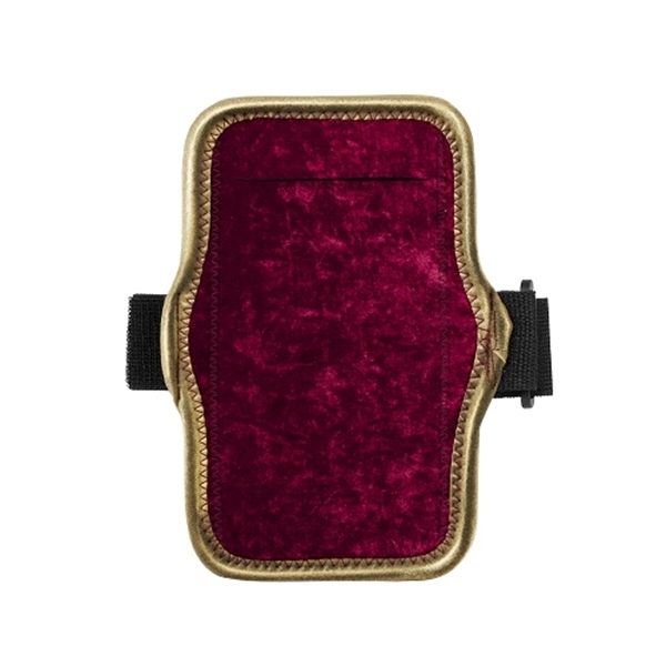 Velvet neoprene jogstrap smartphone/iPod holder with adjustable elastic armband.... from ASI 74710 Numo / NUMO