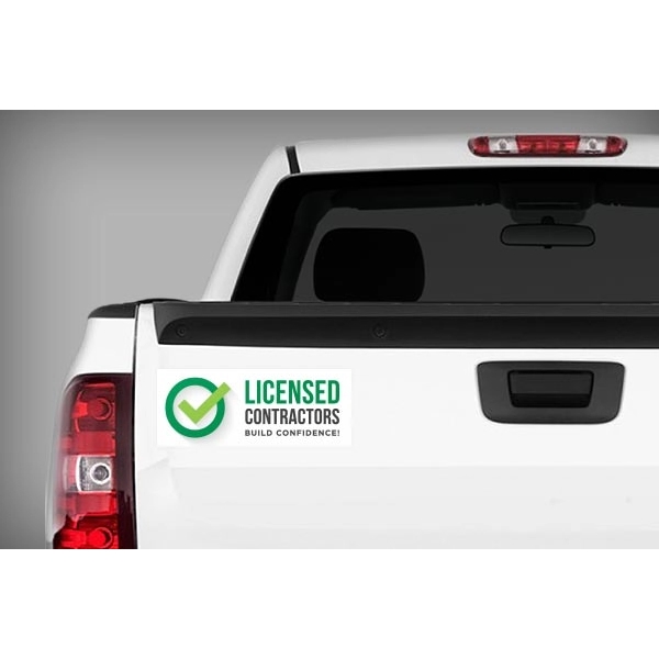 Custom bumper stickers made of high-quality, water and weather-resistant white glossy... from ASI 89791 StickerYou / Custom Vinyl Stickers