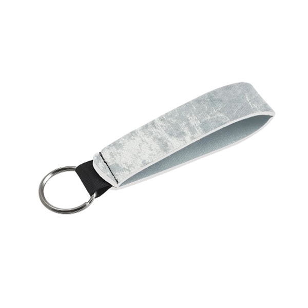 5"W x 0.875"H velvet neoprene wrist strap with key holder.... from ASI 74710 Numo / NUMO