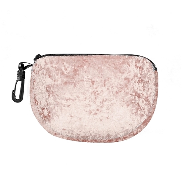 U-shaped velvet-neoprene utility bag with zipper closure, reinforced gusset, colored stitching... from ASI 74710 Numo / NUMO