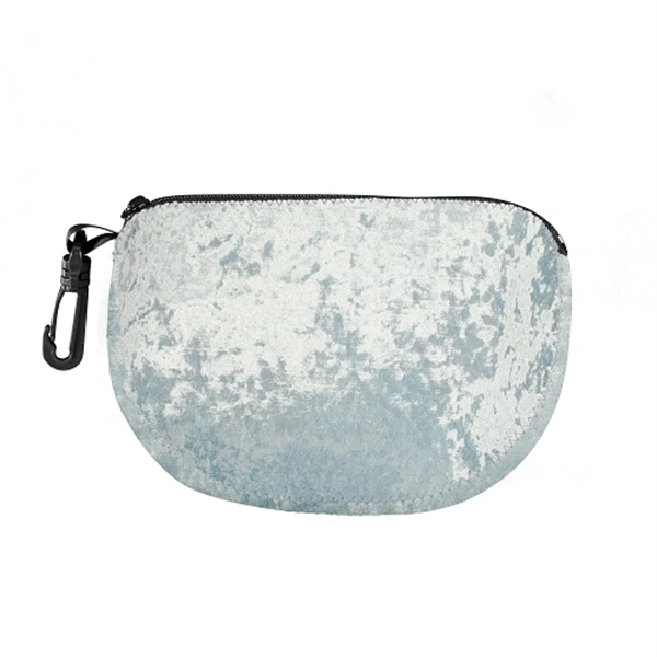 U-shaped velvet-neoprene utility bag with zipper closure, reinforced gusset, colored stitching... from ASI 74710 Numo / NUMO