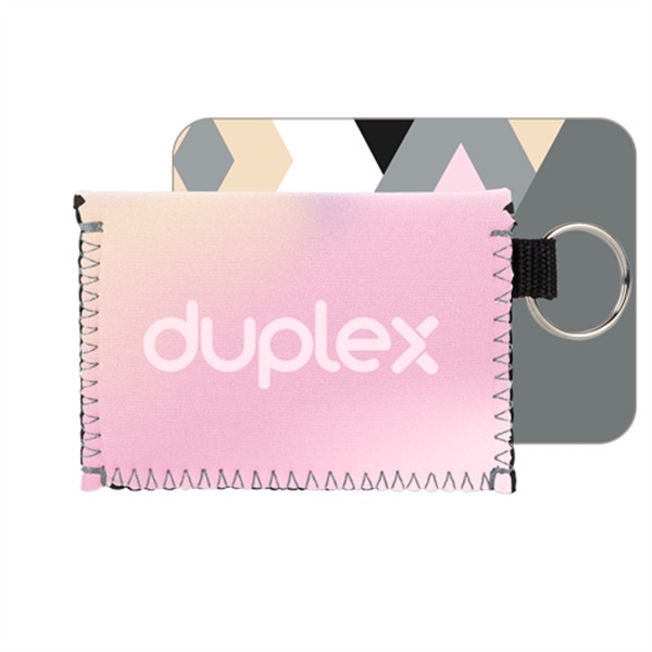 4" x 2.75" duplex neoprene bend and snap case for cards... from ASI 74710 Numo / NUMO