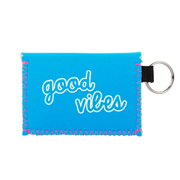 Neoprene case with keyring and snap closure.... from ASI 74710 Numo / NUMO