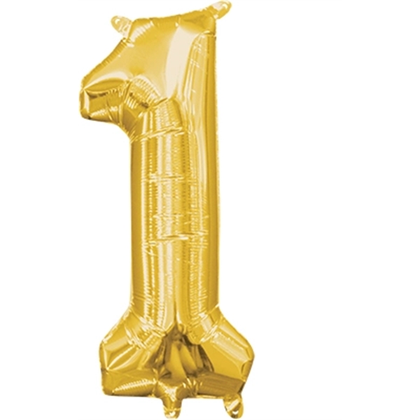 Foil number balloons in gold and silver (0-9 only).... from ASI 55675 Galaxy Balloons Inc / Galactic Fun Time Line