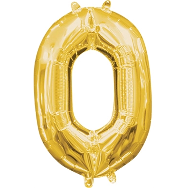 Foil number balloons in gold and silver (0-9 only).... from ASI 55675 Galaxy Balloons Inc / Galactic Fun Time Line