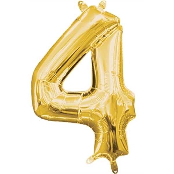 Foil number balloons in gold and silver (0-9 only).... from ASI 55675 Galaxy Balloons Inc / Galactic Fun Time Line