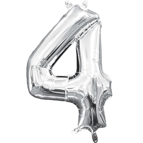 Foil number balloons in gold and silver (0-9 only).... from ASI 55675 Galaxy Balloons Inc / Galactic Fun Time Line