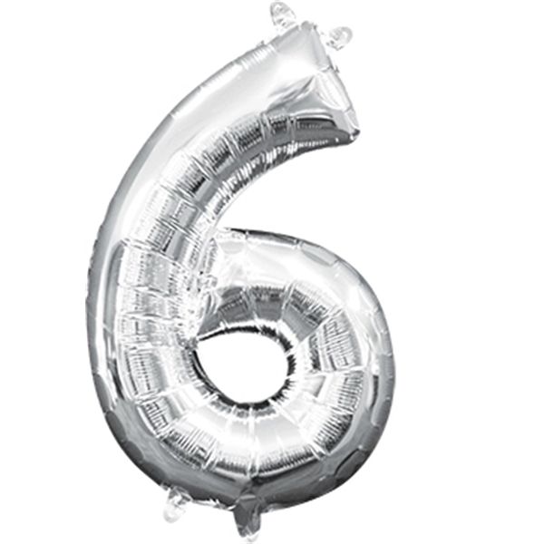 Foil number balloons in gold and silver (0-9 only).... from ASI 55675 Galaxy Balloons Inc / Galactic Fun Time Line