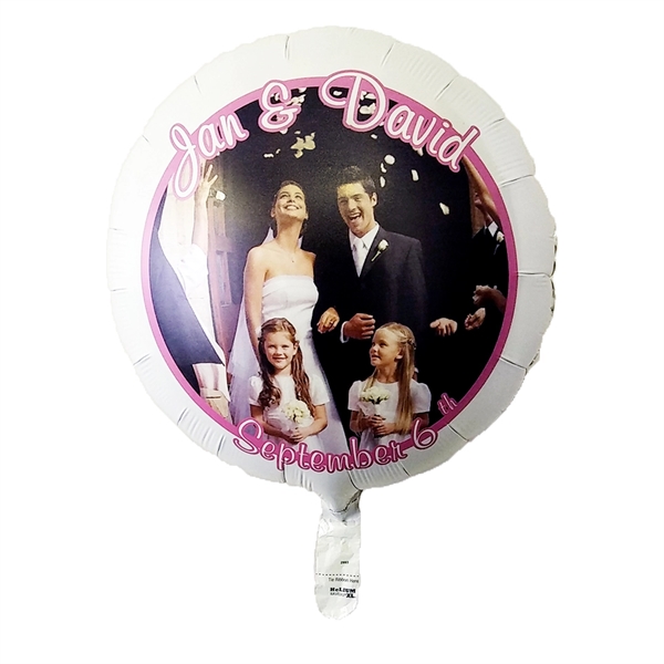 17" foil balloons with full color customization.... from ASI 55675 Galaxy Balloons Inc / Galactic Fun Time Line