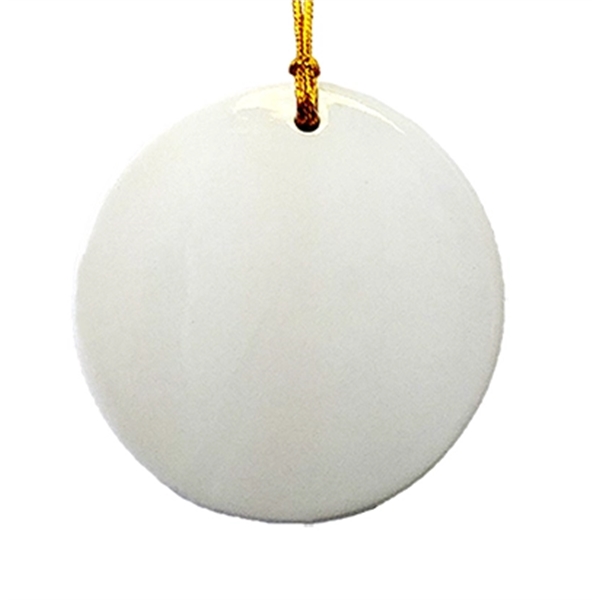 3" ceramic ornament with a gold cord for hanging... from ASI 55675 Galaxy Balloons Inc / Galactic Fun Time Line