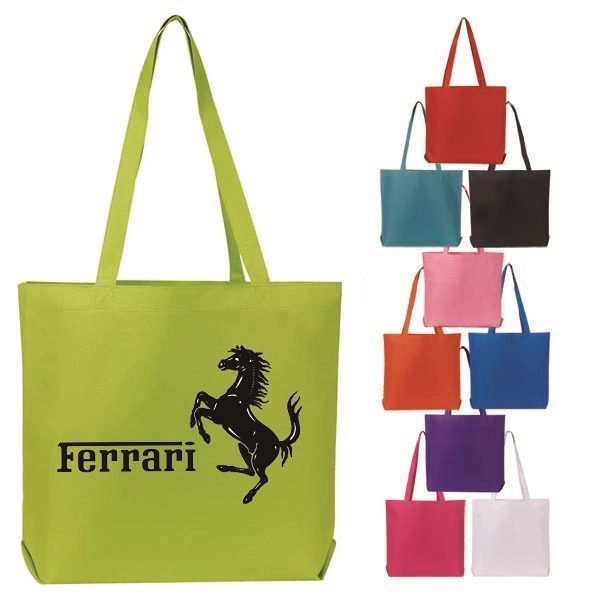 18" x 14.5" open tote bag made of 600 denier polyester... from ASI 30442 Above & Beyond Advertising Products / PromoAdLine