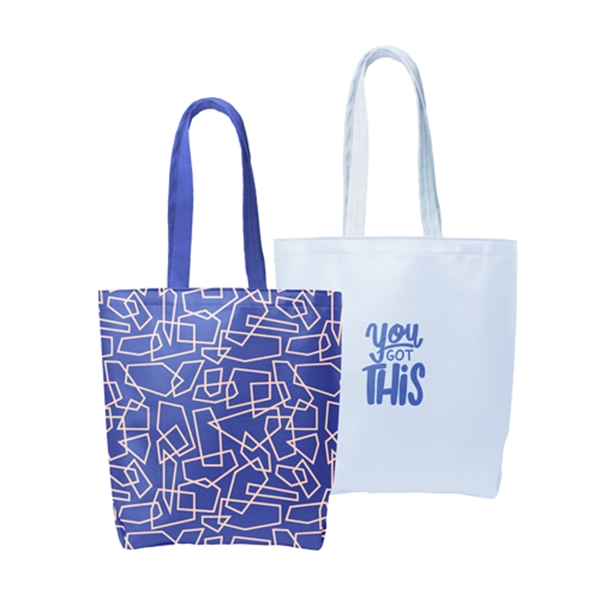 Vegan Leather tote with an exterior gusset that measures 16" x... from ASI 74710 Numo