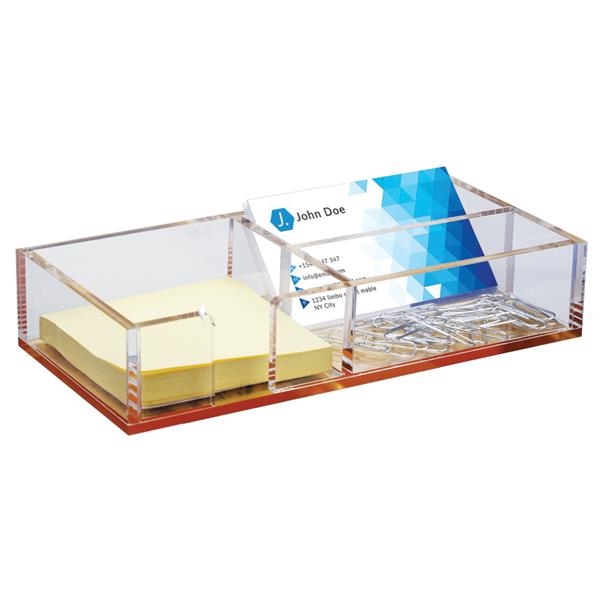 Memo Holder with 3 compartments.... from ASI 46755 Cosmo Promos