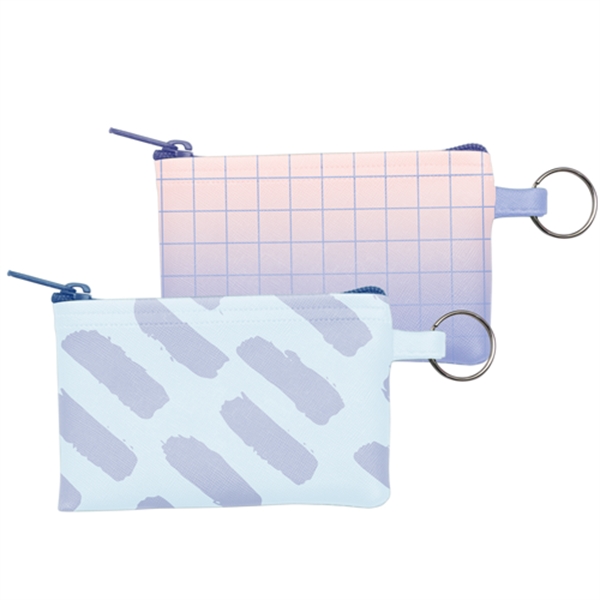 Small pouch made of vegan leather with metal key ring that... from ASI 74710 Numo