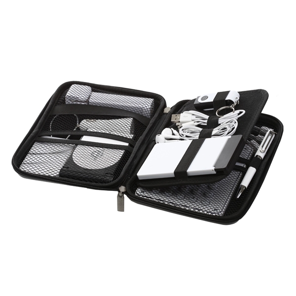 Leatherette Organizer with two side pockets.... from ASI 46755 Cosmo Promos