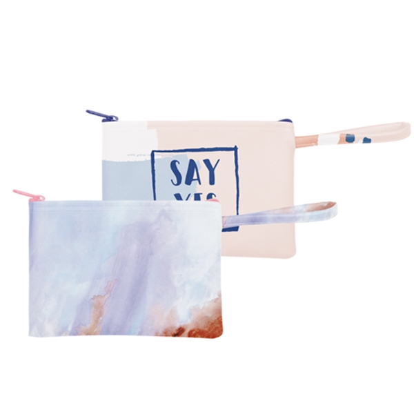 Long pouch made of vegan leather that measures 7.25" W x... from ASI 74710 Numo