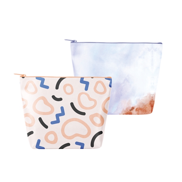 Large pouch made of vegan leather with a zippered closure that... from ASI 74710 Numo