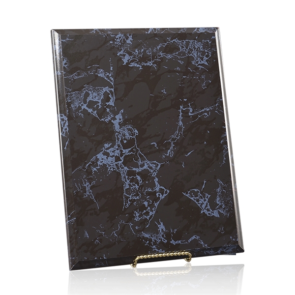 12" x 10" plaque made of marbleized wood with a pre-drilled... from ASI 71920 Moderne Glass Company Inc