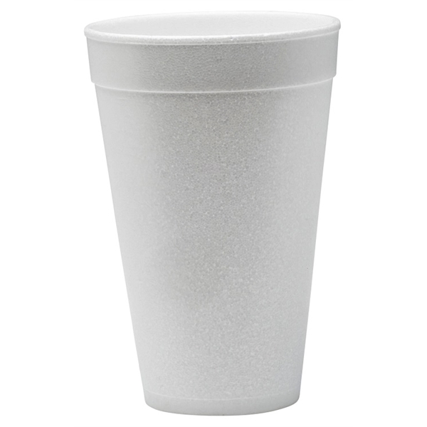 Disposable 16 oz. styrofoam cup, ideal for hot or cold beverages... from ASI 67075 Leprechaun Promotions, LLC / Leprechaun Promotions