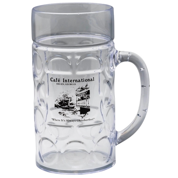 Durable 32 oz. plastic German beer stein, perfect for events, promotions,... from ASI 67075 Leprechaun Promotions, LLC