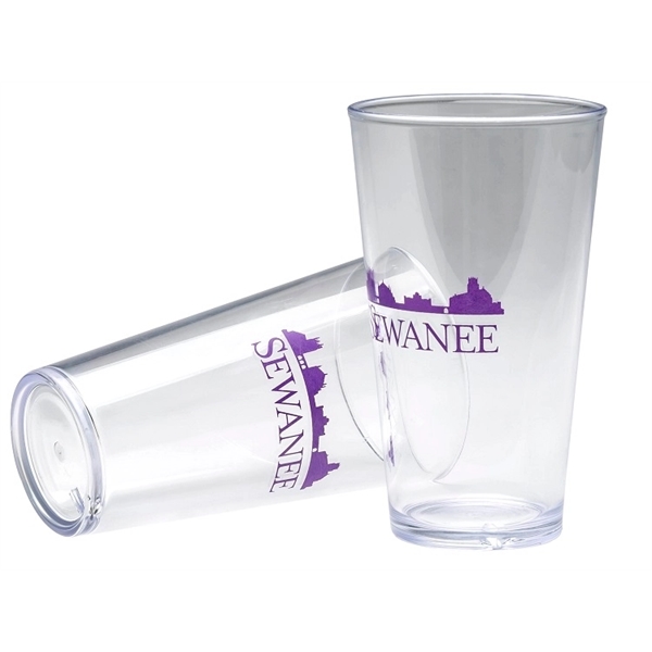 Durable 16 oz. plastic Pub Lite tumbler, perfect for events, promotions,... from ASI 67075 Leprechaun Promotions, LLC