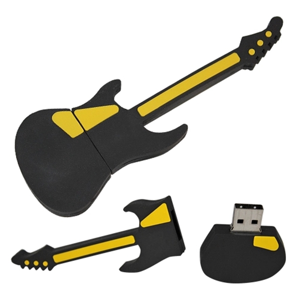 Guitar Web Key - Free 3 Color Print, Free PMS Print... from ASI 93131 US Flash & Technologies LLC / U S Flash & Technologies LLC