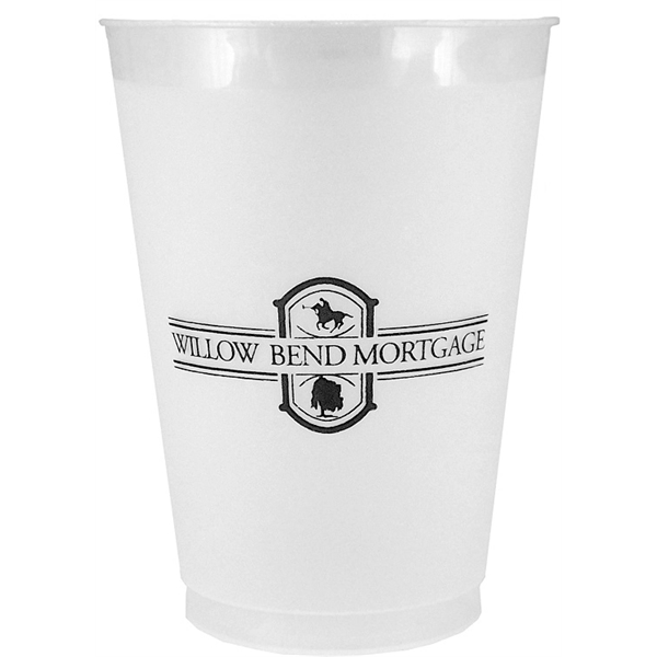 Durable 12 oz. frosted translucent stadium cup, perfect for high-volume events,... from ASI 67075 Leprechaun Promotions, LLC / Leprechaun Promotions