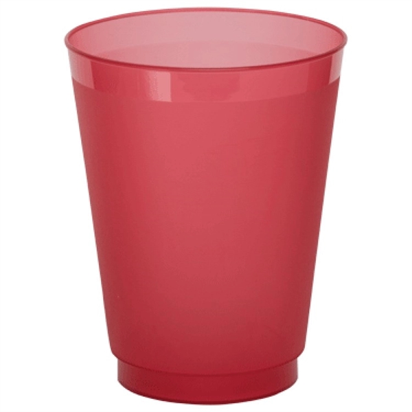 Durable 12 oz. frosted translucent stadium cup, perfect for high-volume events,... from ASI 67075 Leprechaun Promotions, LLC / Leprechaun Promotions