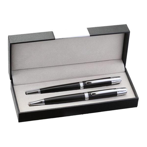 Diplomat Ballpoint & Rollerball Pen Set with a case.... from ASI 46755 Cosmo Promos