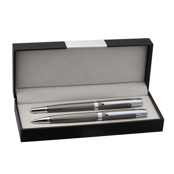 Diplomat Ballpoint & Rollerball Pen Set with a case.... from ASI 46755 Cosmo Promos