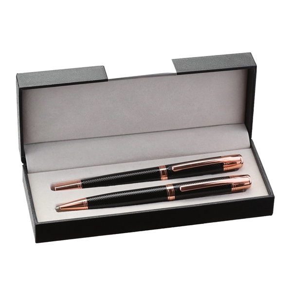 Diplomat Ballpoint & Rollerball Pen Set with a case.... from ASI 46755 Cosmo Promos