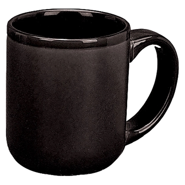 17 oz. mug, with solid color matte finish or colored trim.... from ASI 92133 777 Promotional Products Inc