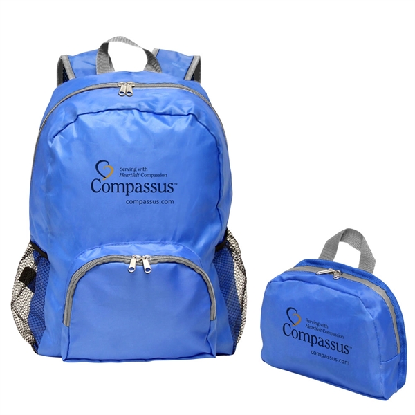 light-weight backpack is the perfect travel piece. It easily unfolds into... from ASI 79384 Preferred Nation Inc
