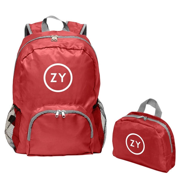 light-weight backpack is the perfect travel piece. It easily unfolds into... from ASI 79384 Preferred Nation Inc