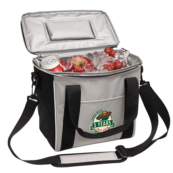 he cooler is made of 210D polyester with quilted side panels... from ASI 79384 Preferred Nation Inc