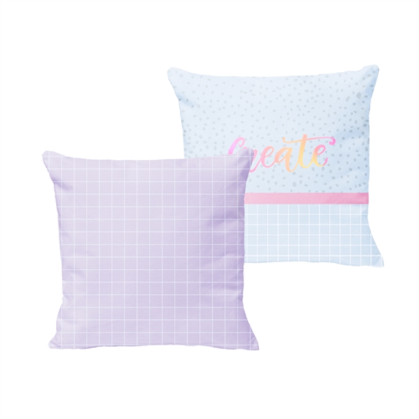 Medium Square 16x16 pillow case with zipper closure made of 4CP... from ASI 74710 Numo